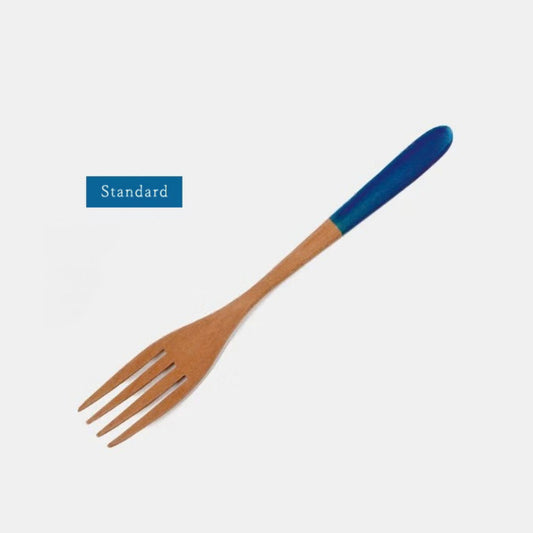 Fork Wooden Blue