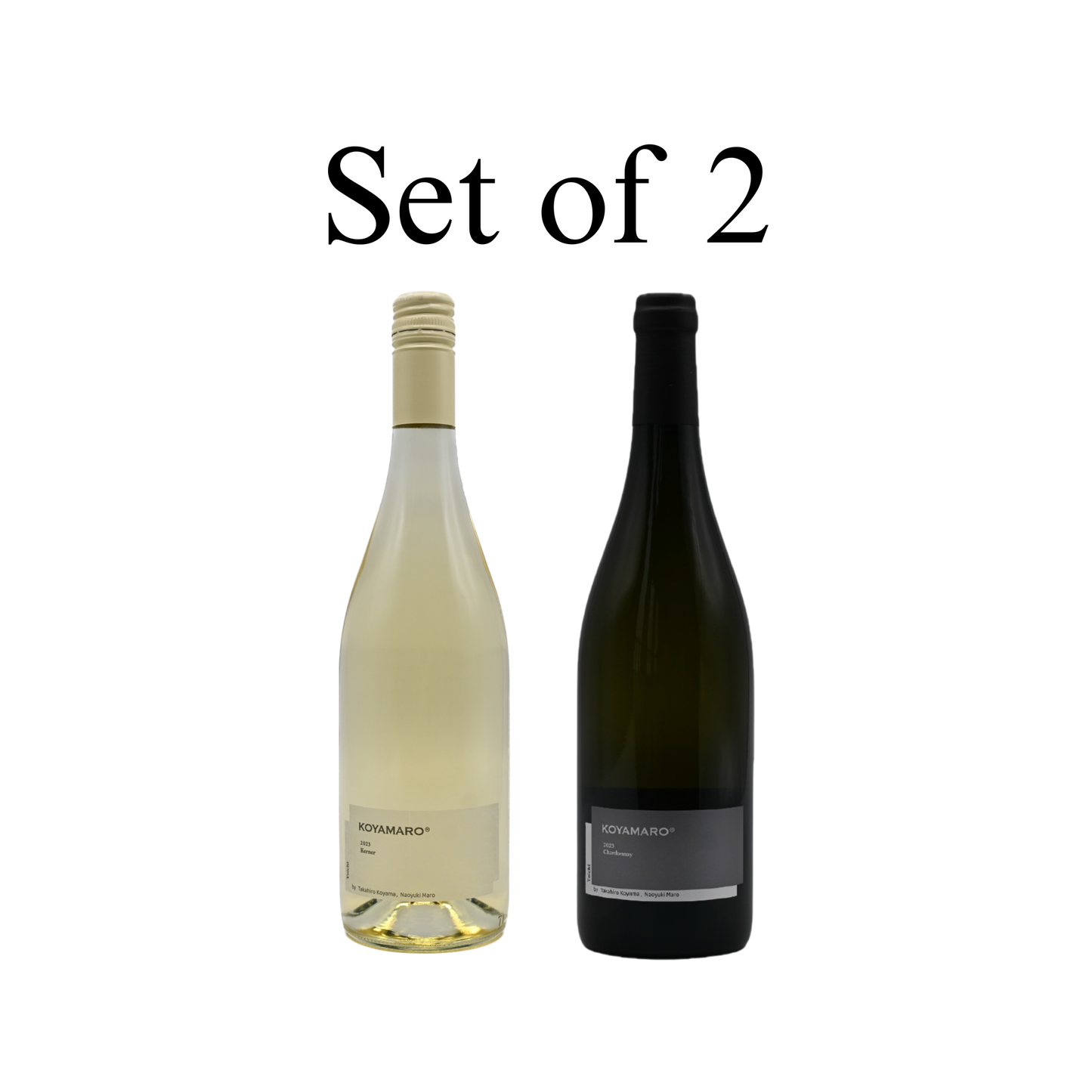 SET of 2 - KOYAMARO Kerner & Chardonnay 2023