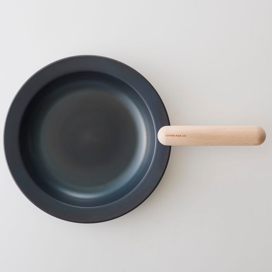 Large Size Frying Pan & Beech Handle Set