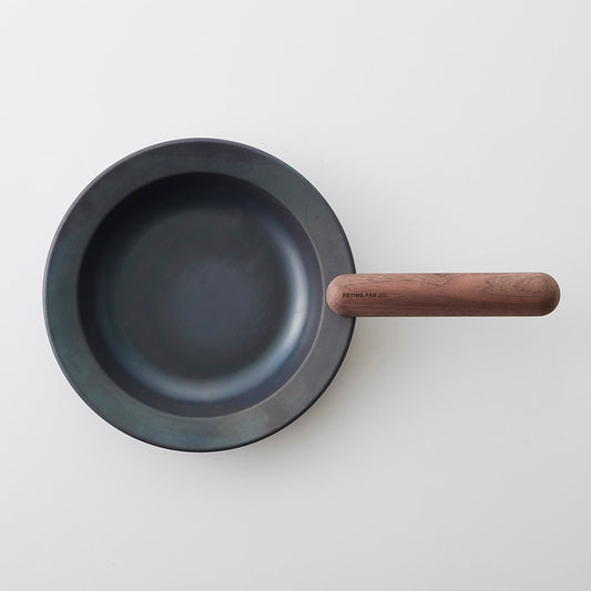 Medium Size Frying Pan & Walnut Handle Set