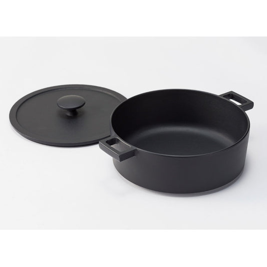 Cast Iron Pot - Japan Brand Casserole 30cm with Lid