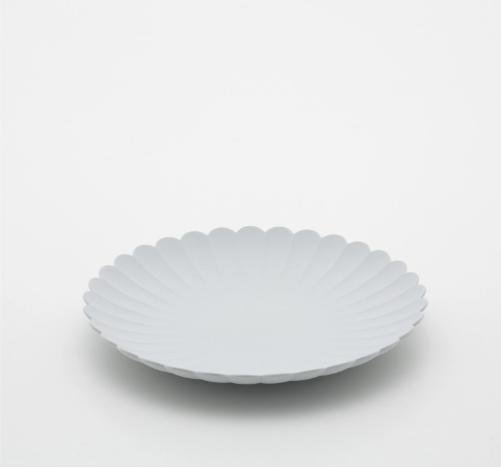 Arita 1616 TY Palace Plate Grey Ceramic