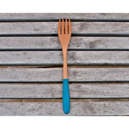 Fork Wooden Blue