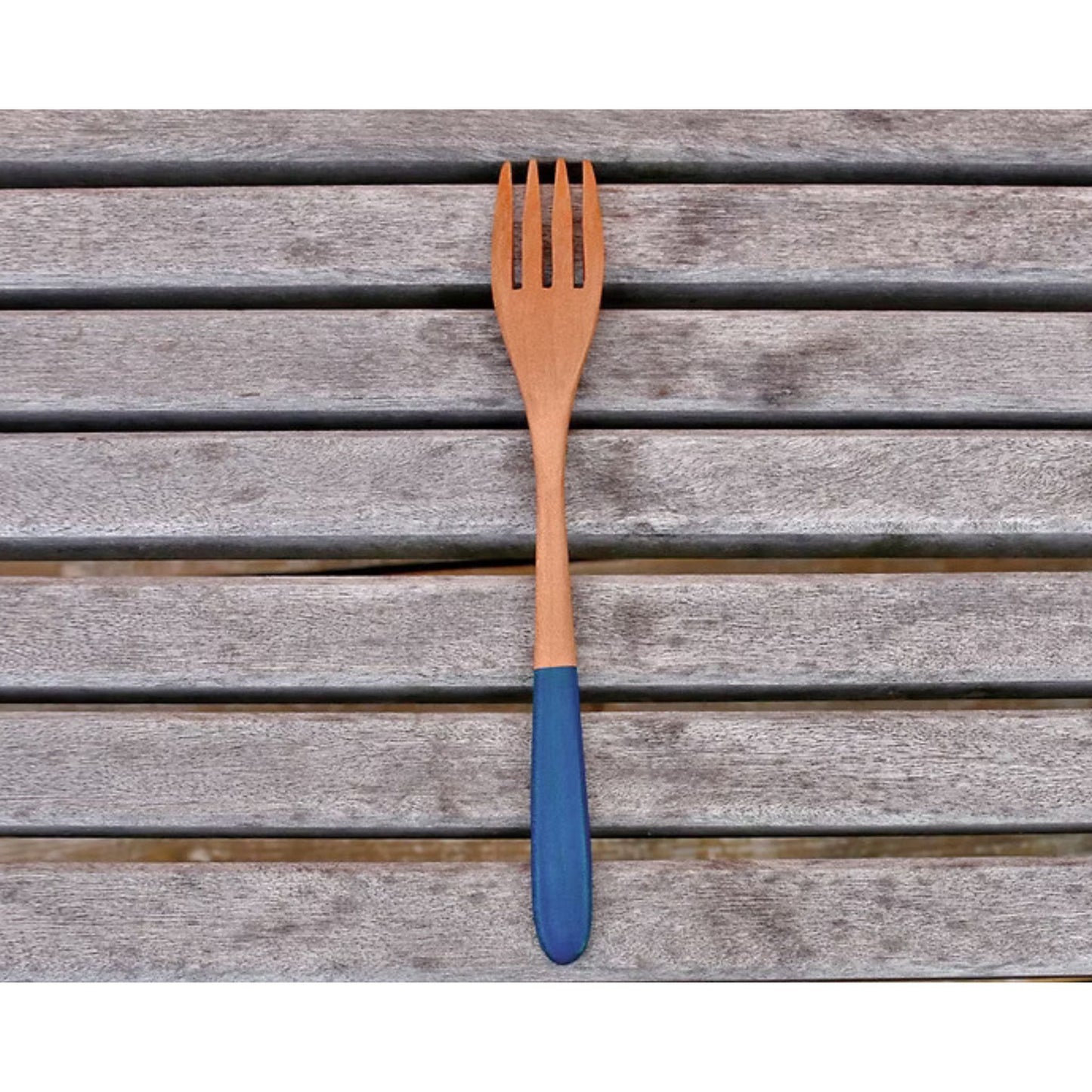 Fork Wooden Blue