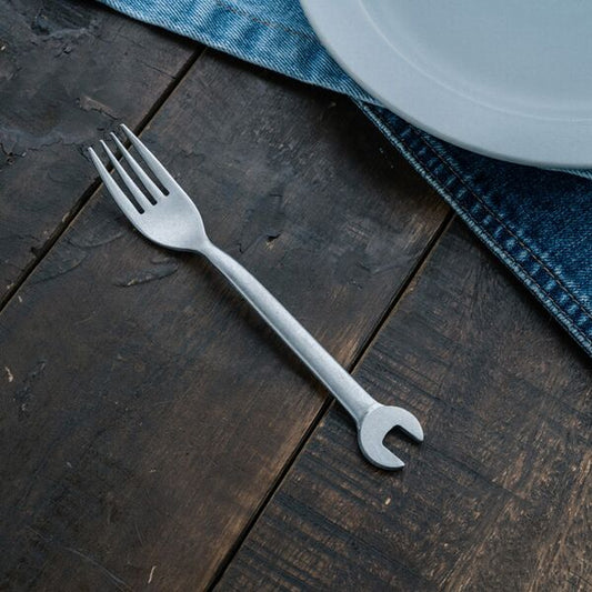 Vintage Spanner Salad Fork