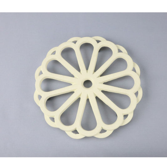 Cast Iron Trivet - Kiku Beige