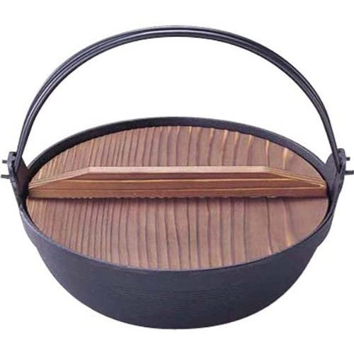 Cast Iron Pot - Furusato Deep with Wooden Lid