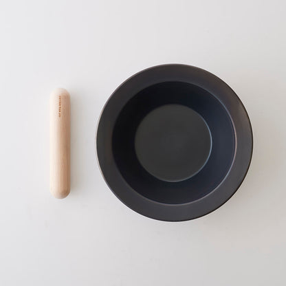 Medium Size Deep  Frying Pan & Beech Handle Set