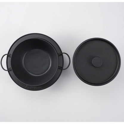 Cast Iron Pot - Kama Rice Cooking Pot with lid