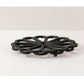 Cast Iron Trivet - Kiku Black