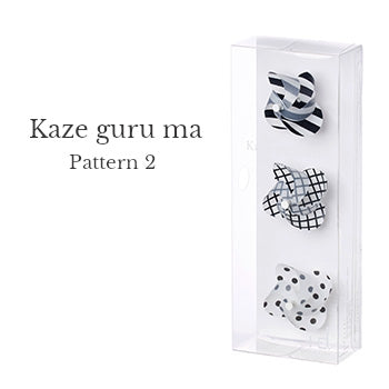 Kaze guru ma- Pinwheel Magnet 3Pcs